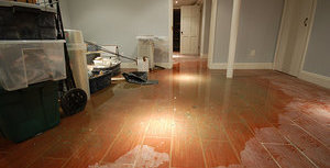 Water Damage Long Beach Finished Basement